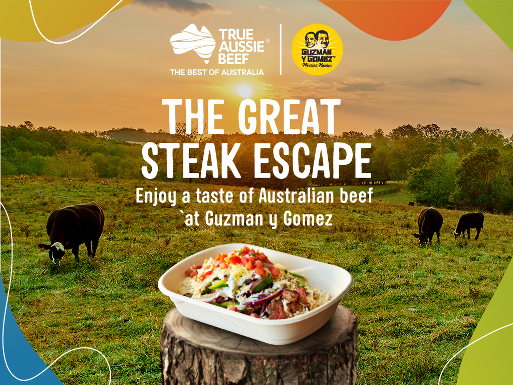 Enjoy TrueAussie Beef at Guzman y Gomez Guzman y Gomez